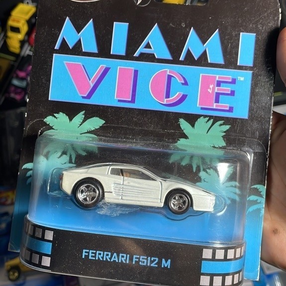 Hotwheels Ferrari F512M Miami Vice