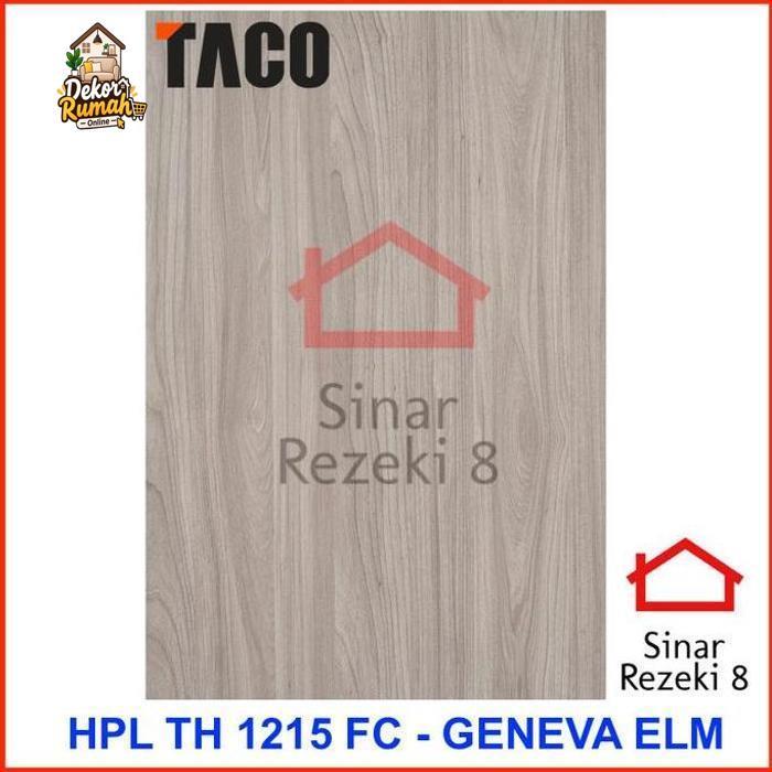 HPL TACO TH 1215 FC / Geneva Elm / Woodgrain Urat Serat Kayu Coklat