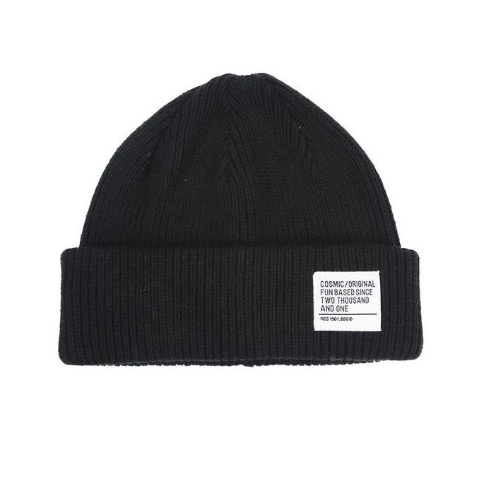 Cosmic Beani Hat HALLORAN BLACK Aksesoris Topi Pria