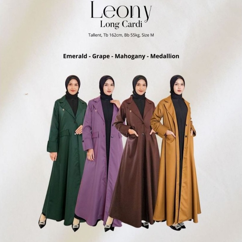 LEONY LONG CARDI