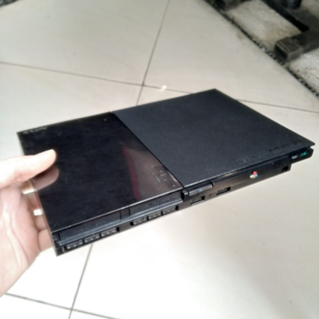 Preloved Ps2 Slim Fullset Sudah Matrix