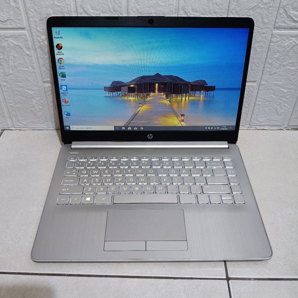 Laptop Hp 14s-dk0073AU, AMD A4-9125, Ram4Gb/Hdd1TB, #Backlight