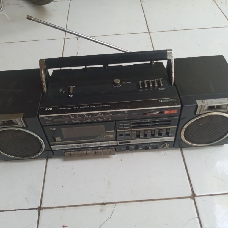 boombox jvc jadul antik
