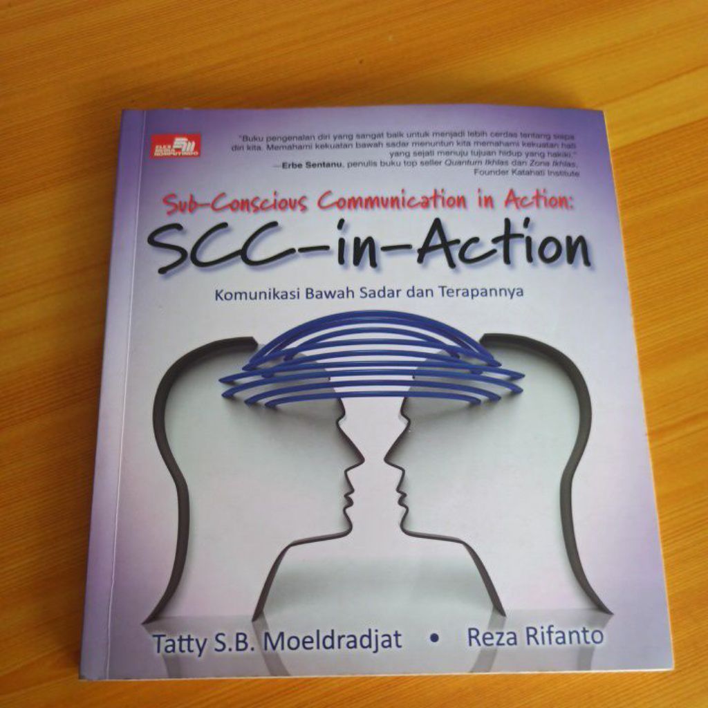 buku bekas original "SCC in Action" komunikasi bawah sadar dan terapannya karya Tatty S.B. Moeldradj