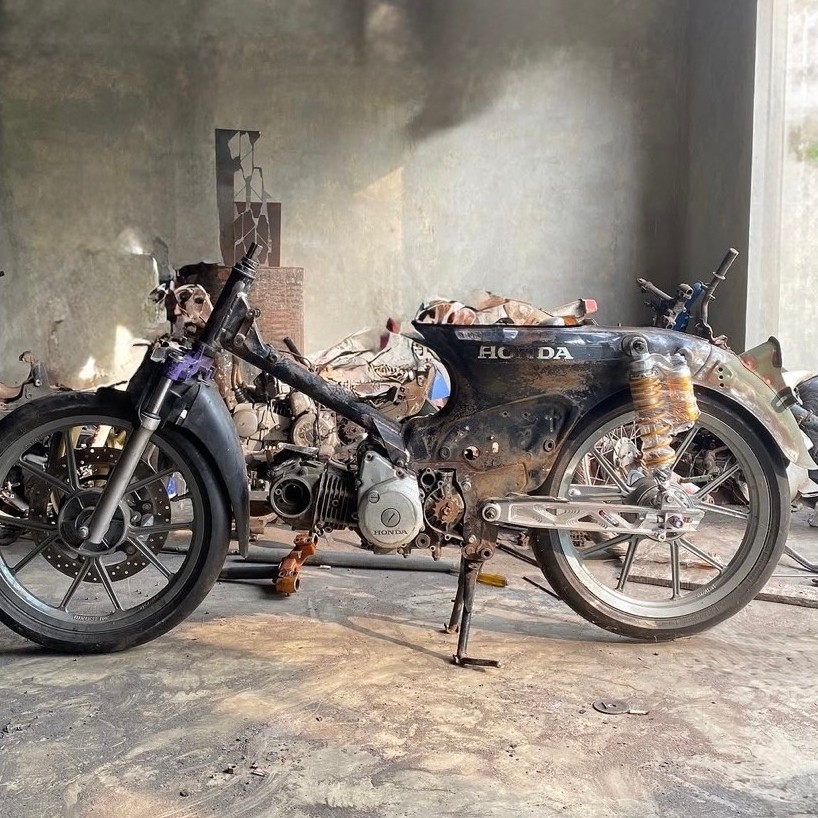 rangka c70 pnp mesin kharisma / kph / kyz