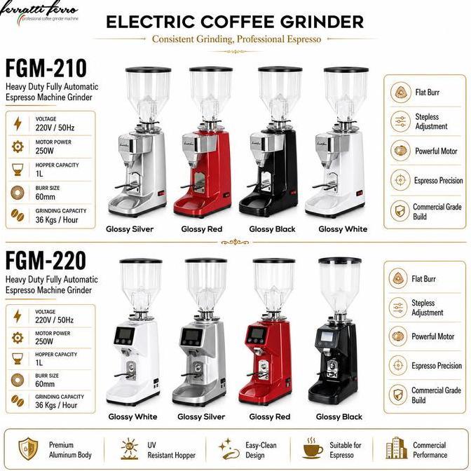Cucinare- Mesin Kopi Espresso / Espresso Machine Ferratti Ferro Fcm3200Dx