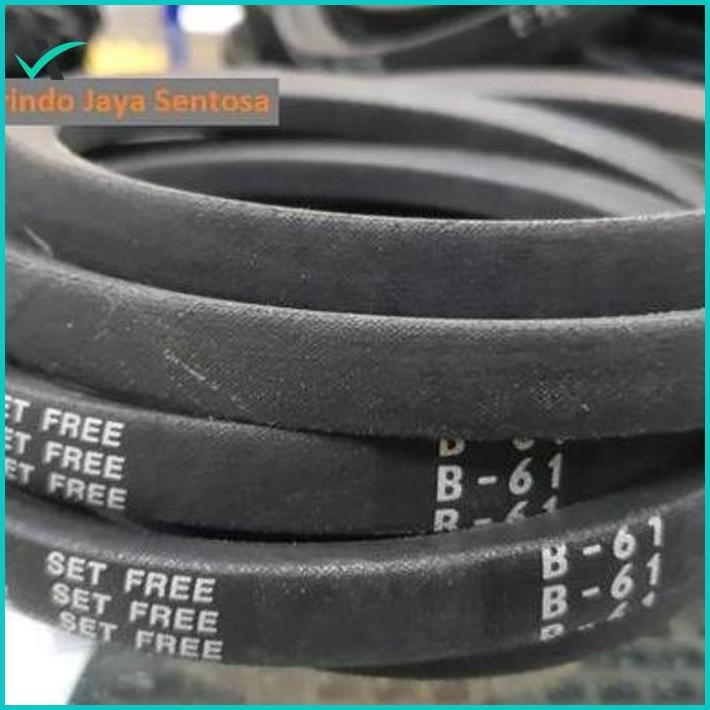 Vanbelt Tali Kipas V Belt Mitsuboshi B 61 , B61 Atau B-61 Restock