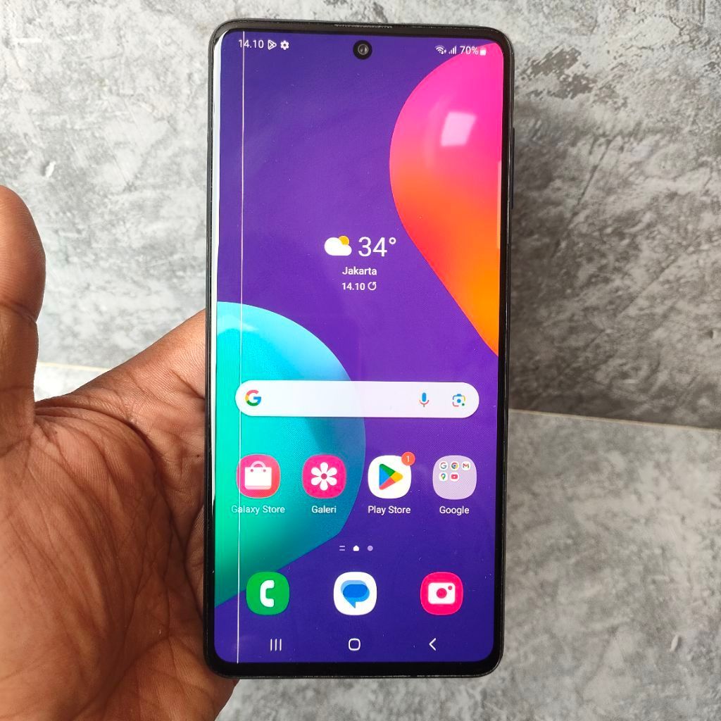 Samsung galaxy M62 baterai 7000mAh  8/256GB