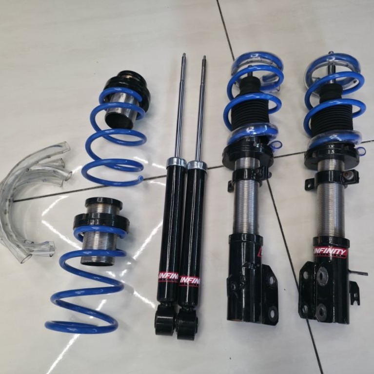 Coilover Eldee Infinity Second Depan Belakang Adjustable All New Ertiga