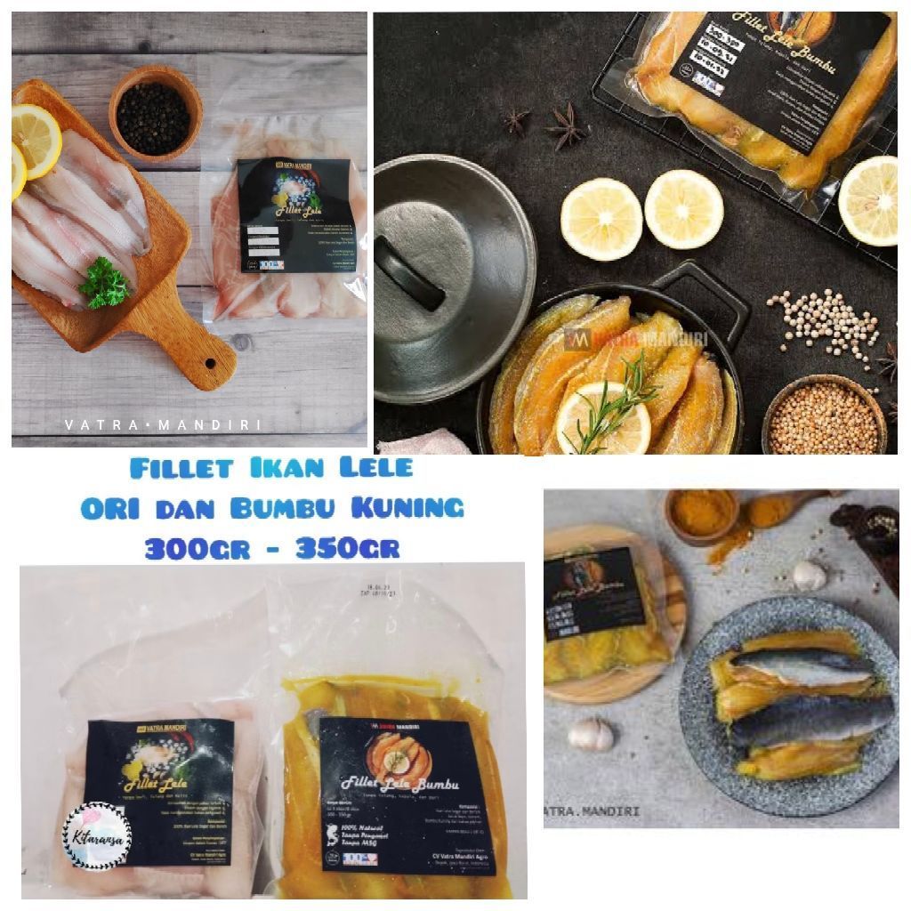 Ikan Lele Fillet Skinless Boneless/Ikan Lele/Ikan Lele Fillet Bumbu/Ikan Lele/Lele Fillet