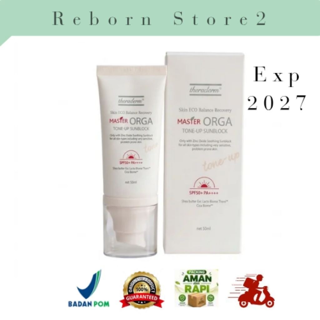 Theraderm Master Orga Tone Up / Clear Sunblock