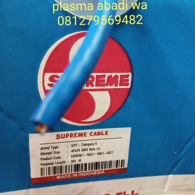 Kabel Data UTP Catagory 6 Supreme