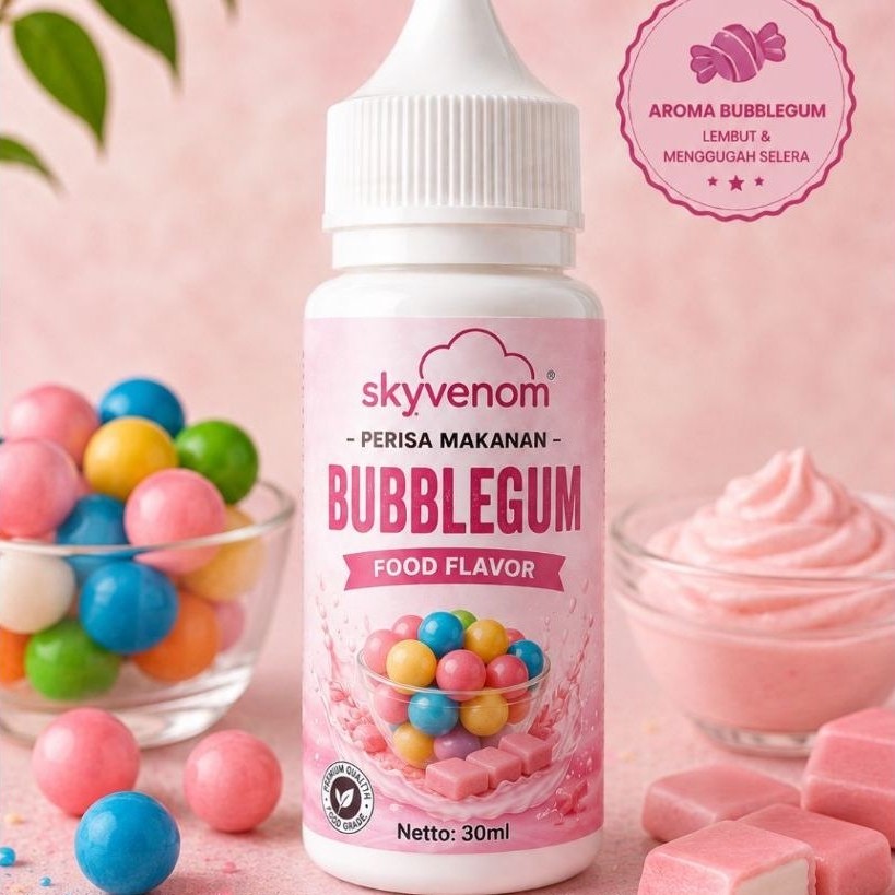 TFA BUBBLEGUM Perisa Makanan 30ml Penambah Citarasa Makanan Flavour essensial Organik