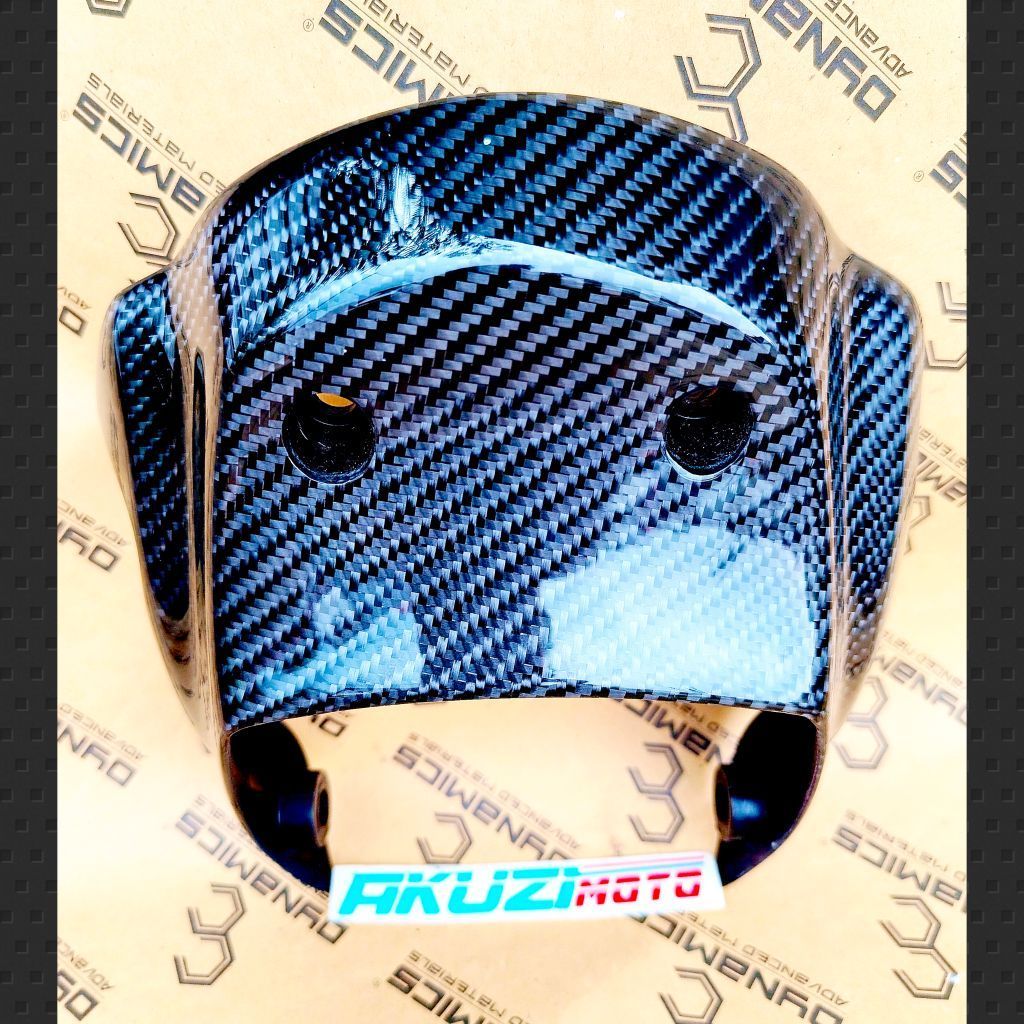 Batok Bawah New Scoopy ESP K2F K93 Carbon Kevlar