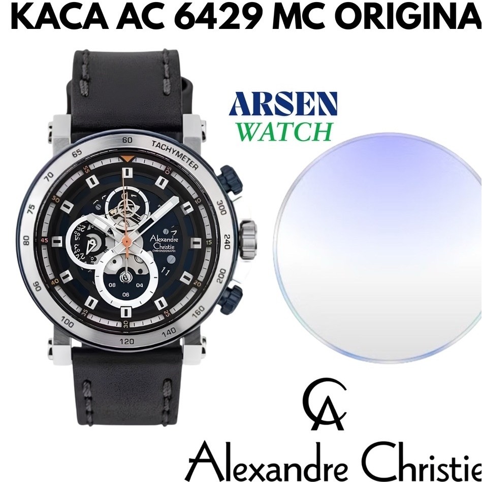 KACA AC 6429MC ORIGINAL / KACA JAM ALEXANDRE CHRISTIE 6429 MC / KACA AC 6429 PRIA