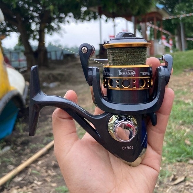 Reel Pancing BK1000 10KG Fishing kolaman Danau Rawa-Rawa
