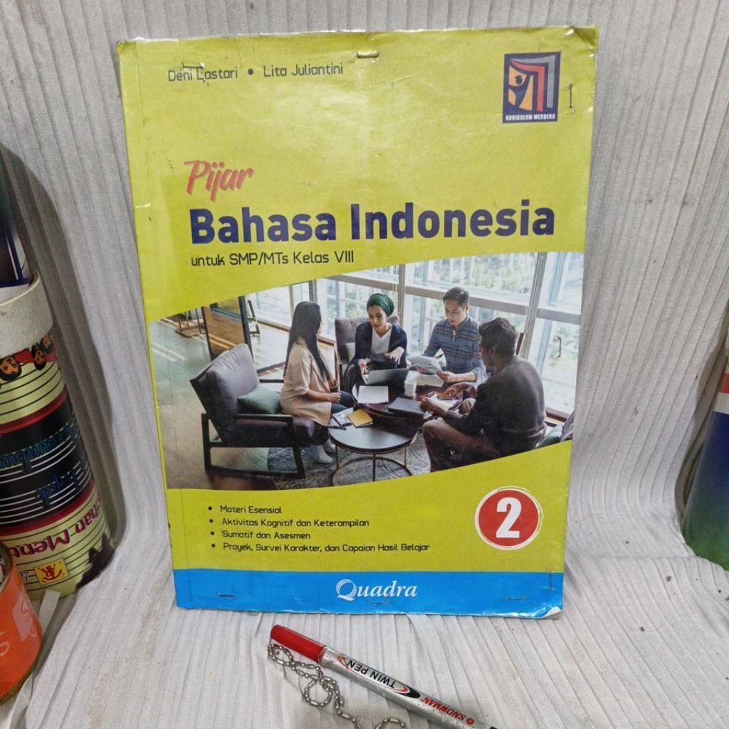 PIJAR BAHASA INDONESIA 2 KELAS 8 SMP/MTS KURIKULUM MERDEKA QUADRA