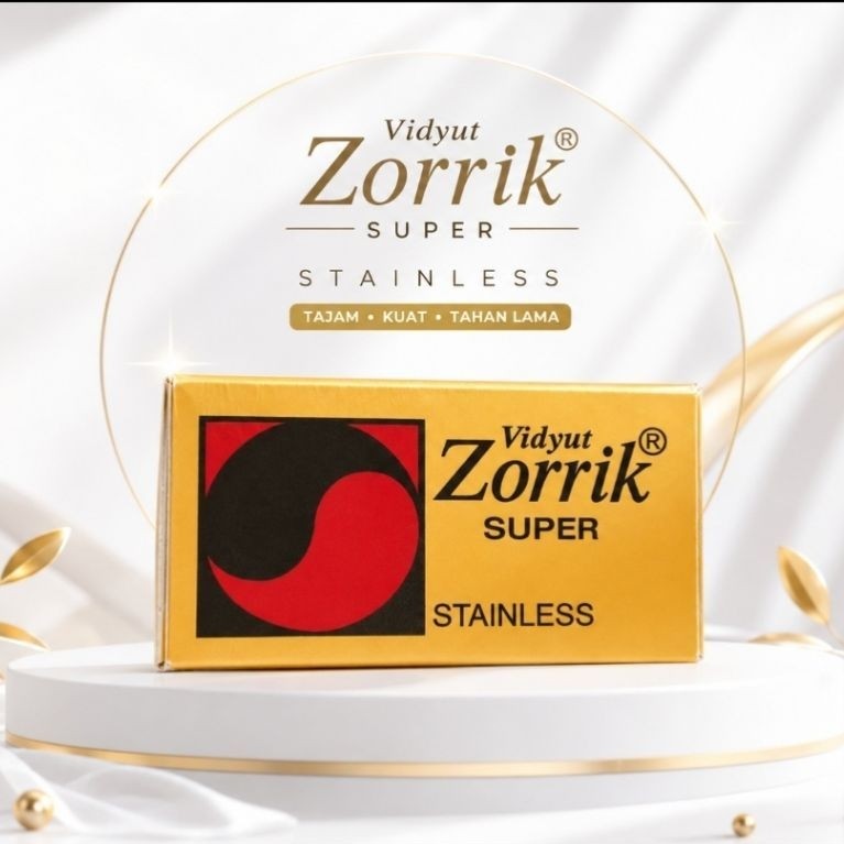 Silet Zorrik / Zorrik Super Stainless isi 5pcs