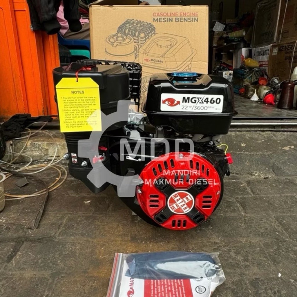 Mesin Penggerak Bensin MATARI MGX 460 MATARI 22 HP