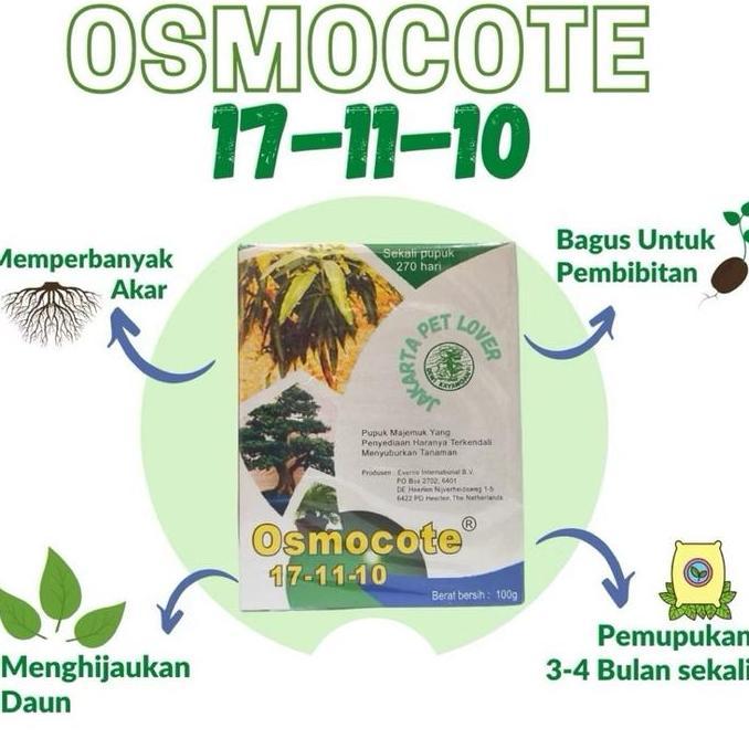 Promo Pupuk osmocote dekastar 17 11 10 - Osmocote dekastar 17 11 10 Diskon