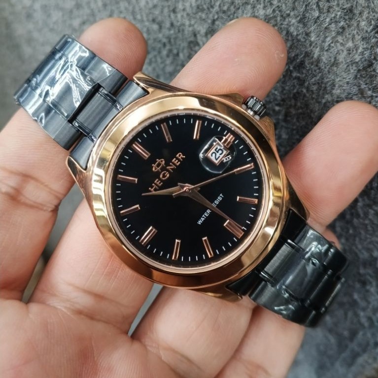 Hegner 223G-1BRGDB#Hegner 223G#HW 223G-1BRGDB#Jam tangan pria Hegner 223G#Man watch Hegner 223G-1BRG