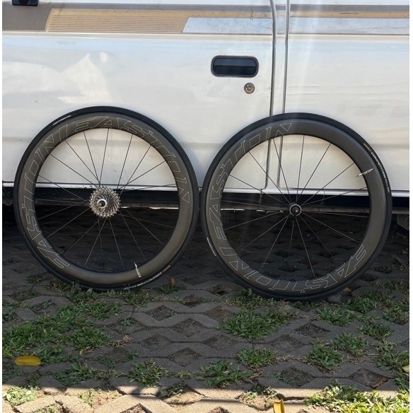 wheelset easton 55 aero rim brake