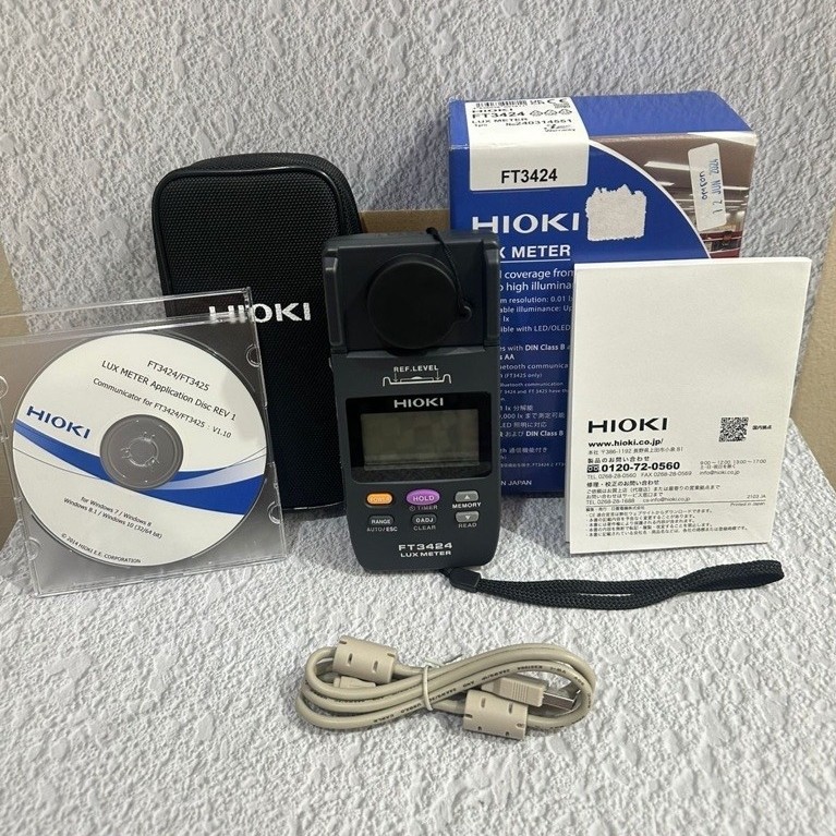 HIOKI LUX METER FT3424 / DIGITAL LUX METER