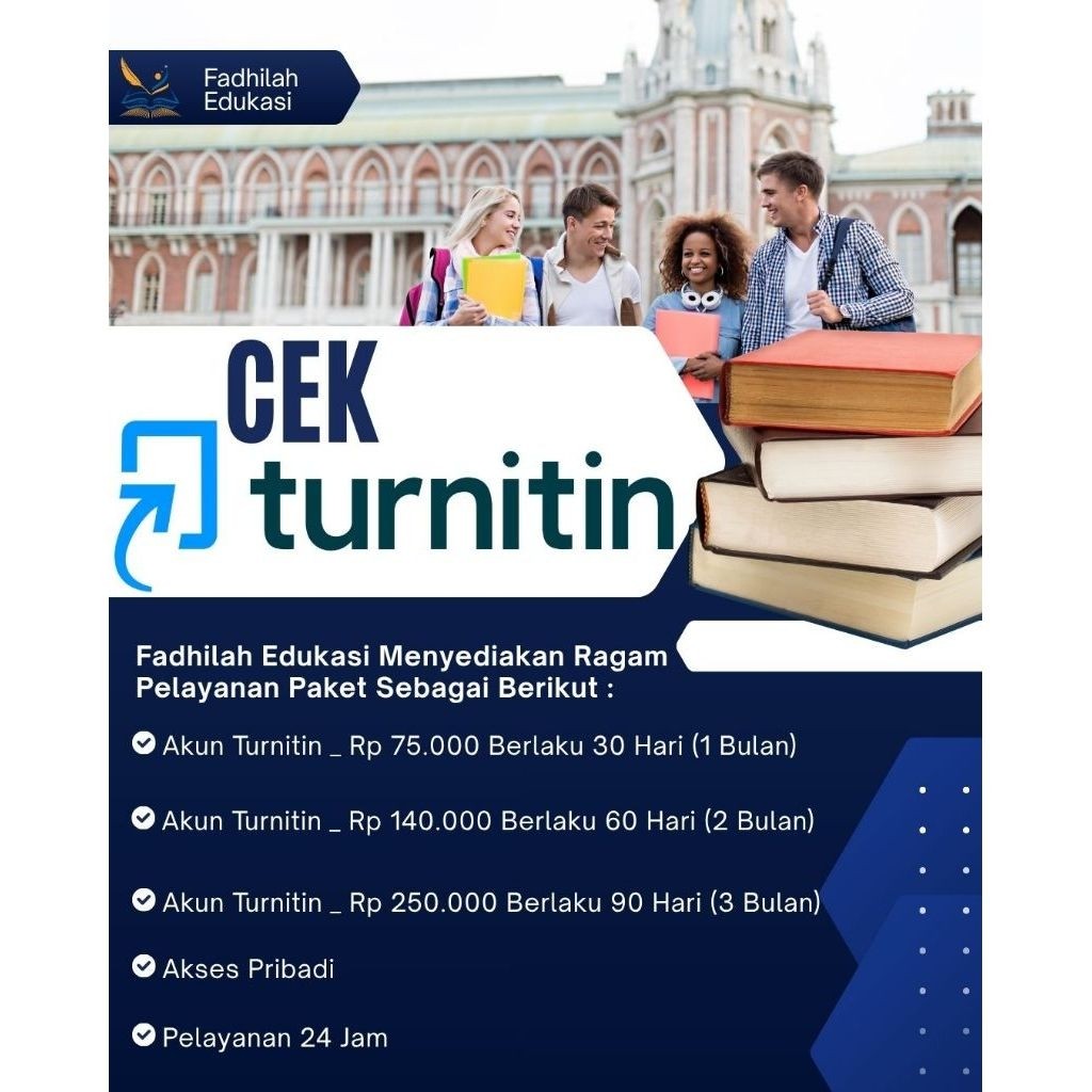 Jasa Cek Plagiasi Turnitin Otomatis 24 Jam - Cepat & Terpercaya
