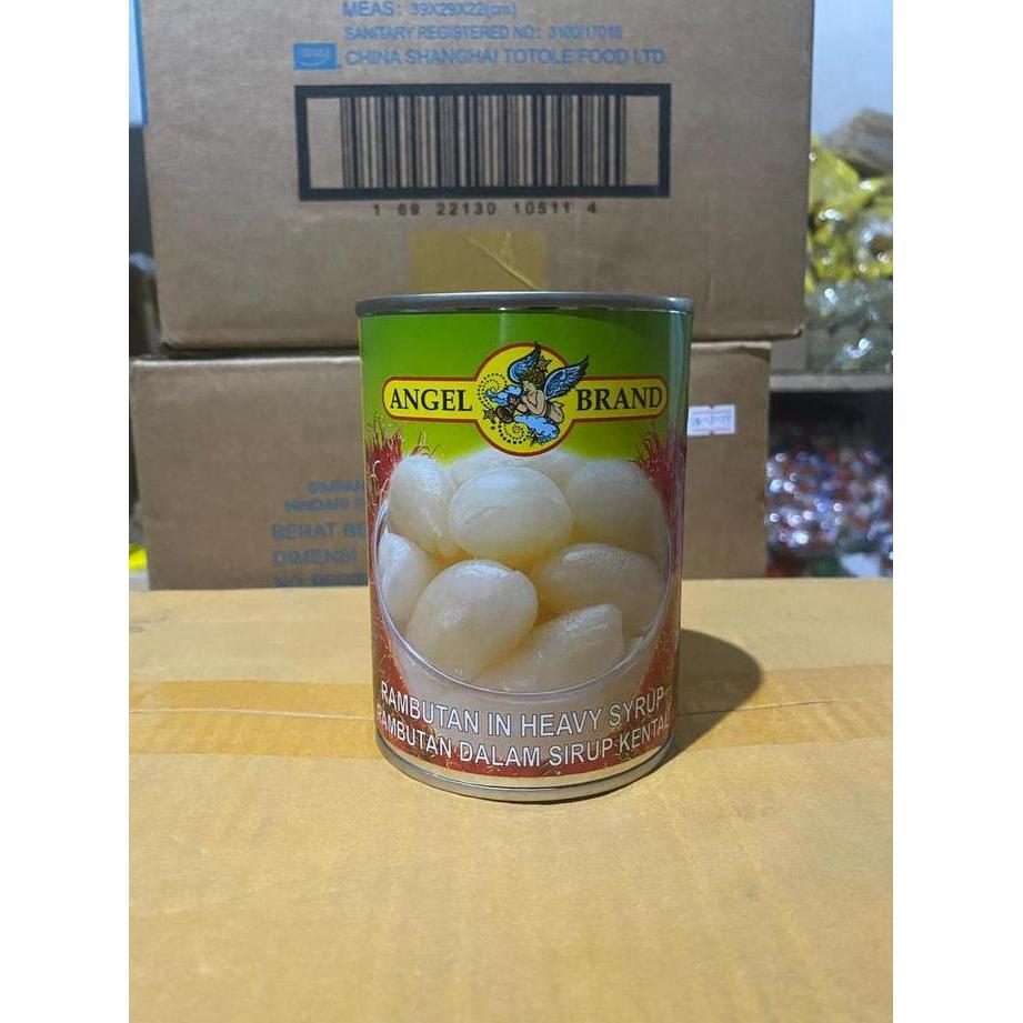 Yuhu- Rambutan Kaleng Angel Brand