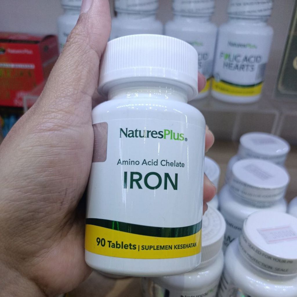 nature's plus iron 90tablets
