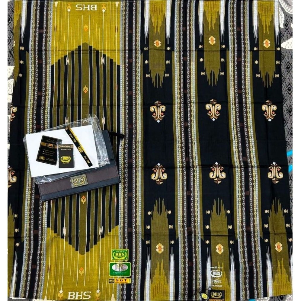SARUNG BHS SGT GOLD SUTRA SPUNSILK 210 HITAM LIMITED