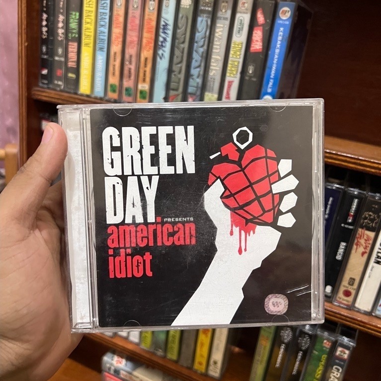 kaset cd greenday american idiot