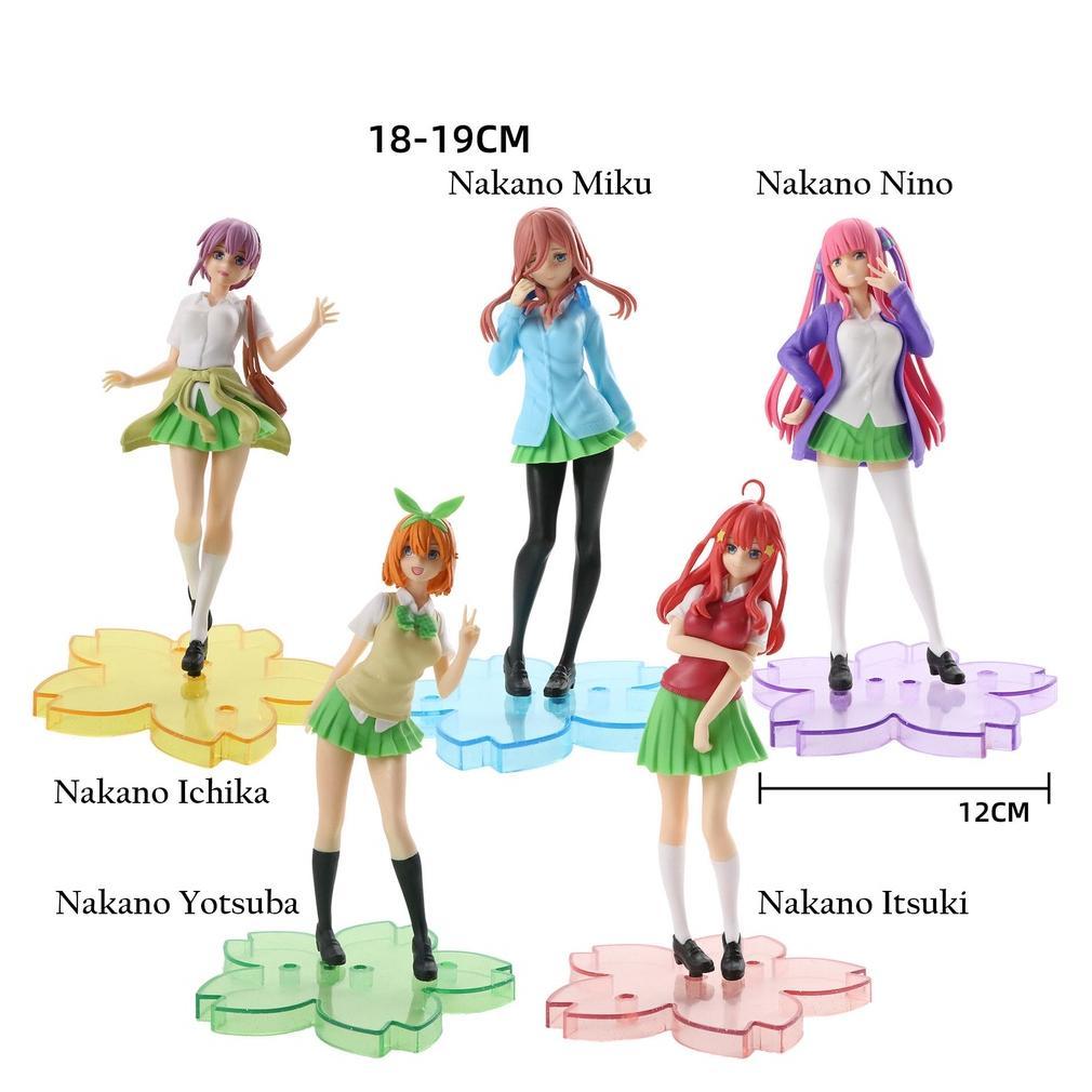 Gotoubun No Hanayome Nakano Miku Itsuki Ichika Nino Yotsuba Action Figure
