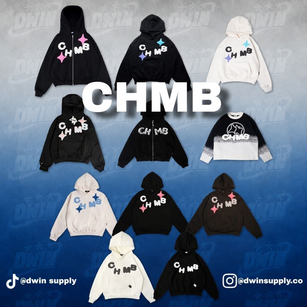 (ORIGINAL 100%) HOODIE CHMB SHOTING LOVE || BASIC || BEDSTAR || CHMB ALL COLLECTION