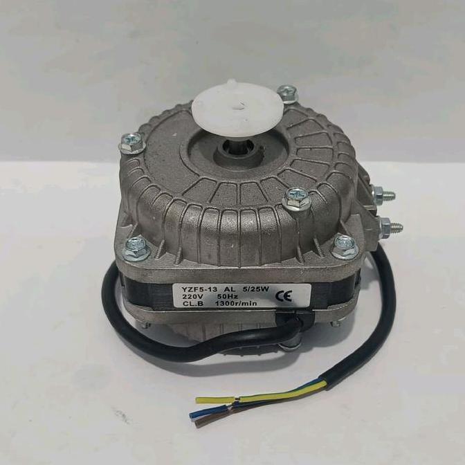 FAN MOTOR KONDENSOR KULKAS SHOWCASE FREEZER YZF5-13 AL 5/25W 1300RPM PAC79