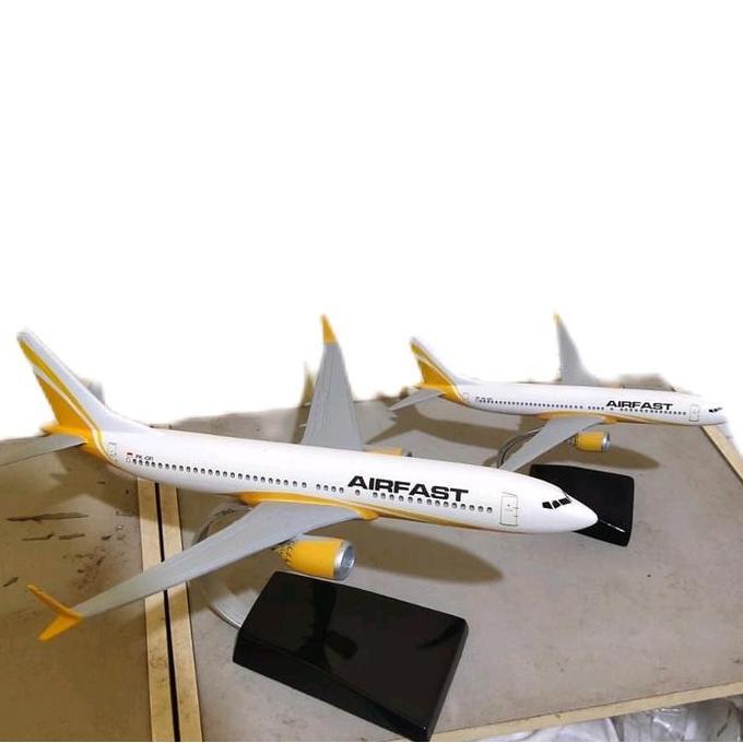 miniatur boeng 737 max airfast