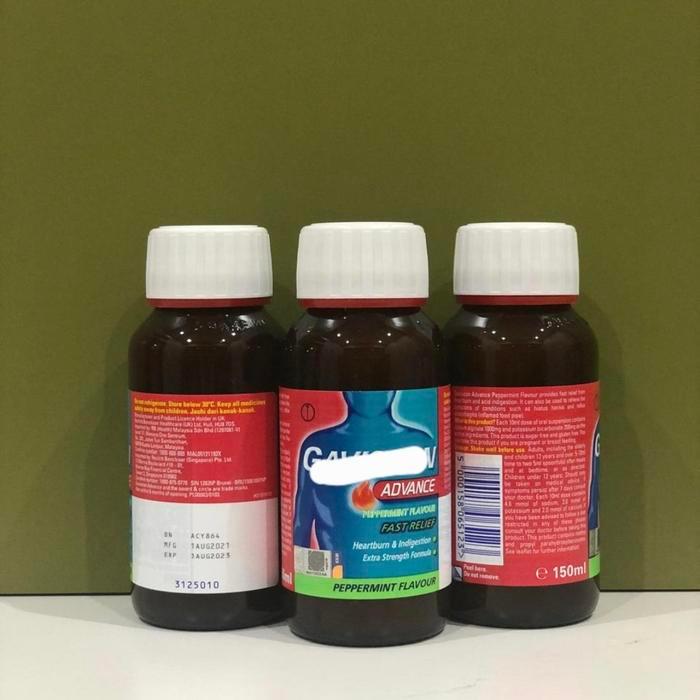 GavisconAdvance Liquid 150ml Asam lambung Gerd