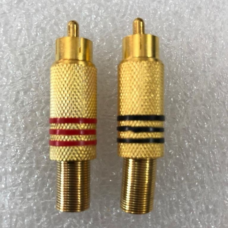 Jek RCA jack RCA gold emas