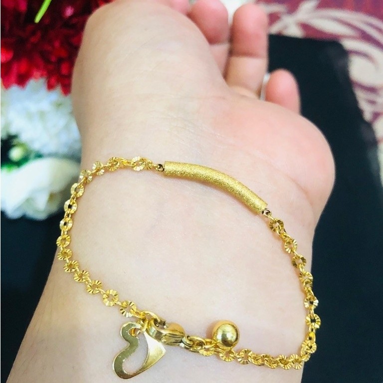 Gelang titanium motf mas