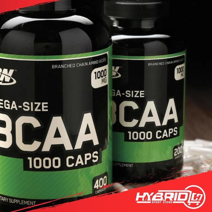 ON BCAA 1000mg 400 Capsules Optimum Nutrition terlaris not AST BCAA - whey bonus ON