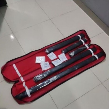 Spalk set + 5 mitela P3K/ Packing Kardus Bidai Set Patah Tulang/ Splak Set Mitela PMR