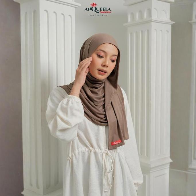 HIIJAB INSTAN ANSYA _ Hijab instan _ Material  TENCEL BAMBOO  by ANQUEELA SYAFALUMA Rayon (TERBAIK) 