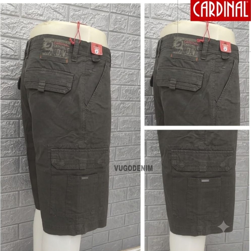 CARDINAL size 40-46 bigsize / celana pendek cargo pria / celana cargo pendek CARDINAL / celana pende