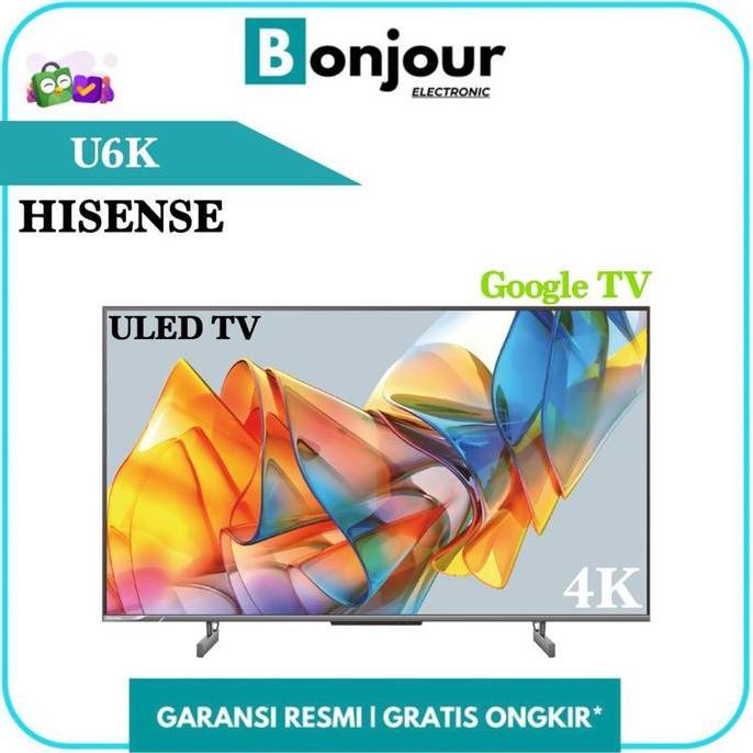Google Tv Android 50 Inch Hisense 50U6K Uled 4K 50 Inch Google Tv 50"