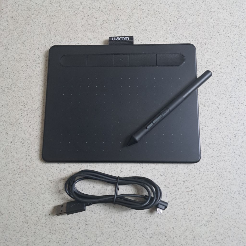 Wacom Intuos  Pen Tablet CTL 4100WL Bekas Minus Baterai