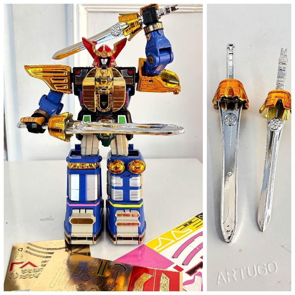zeo megazord oh robo dx bandai power rangers sphinx bonus banyak