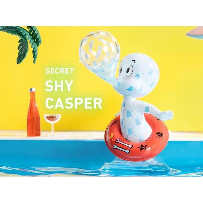 SHY CASPER SECRET POP MART CASPER TREVOR ANDREW OPEN BOX FIGURE SEALED MT79