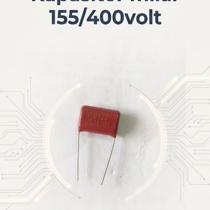 Kapasitor milar 155/400volt