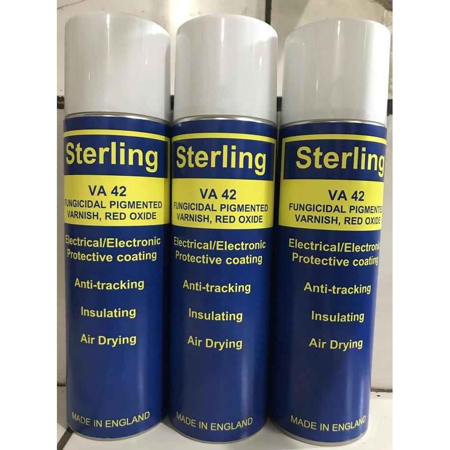 Produk Unggulan] Varnish Spray Sterling VA 42 Red Oxide Aerosol