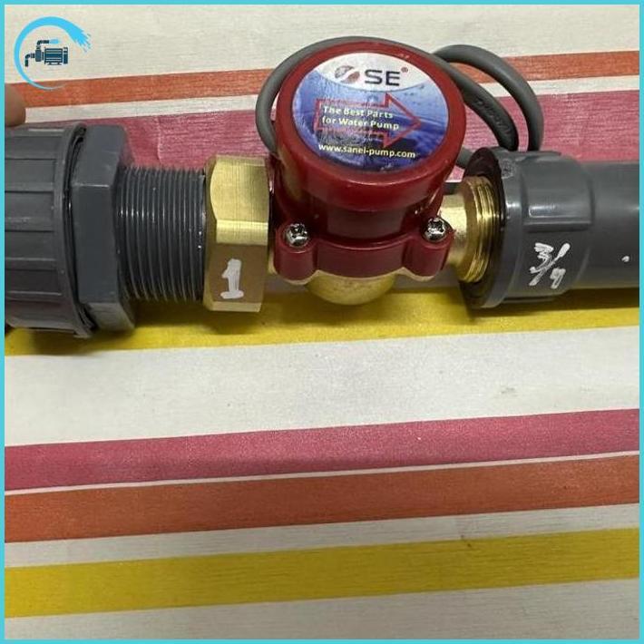 Flow Switch Sanei - 1/2" 3/4" 1" - Otomatis Pompa Dorong Flow Switch 1/2"X 1/2" Flow Switch 3/4" X 3